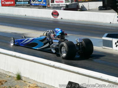 BLUE DRAGSTER
